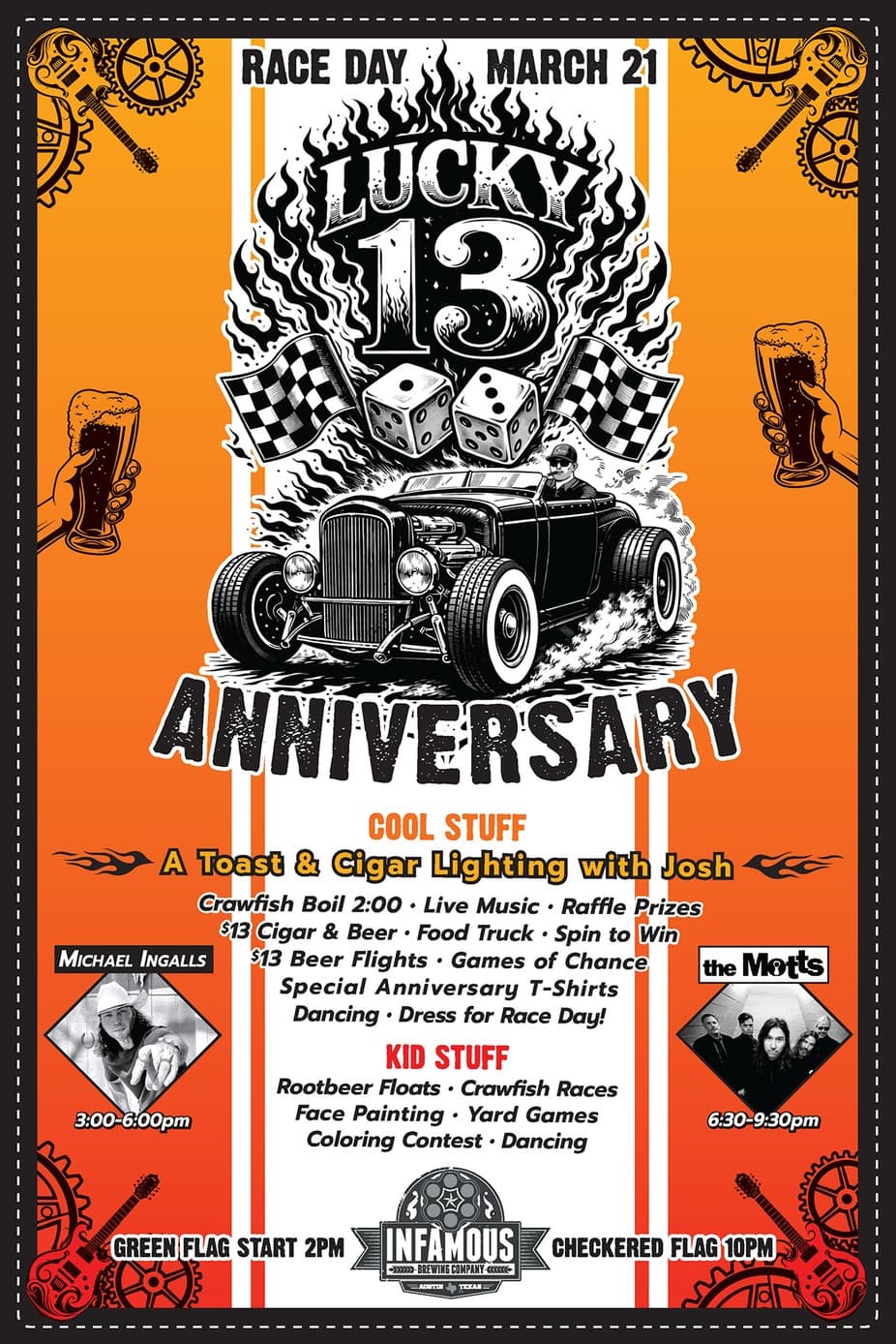 Lucky 13 Anniversary Party