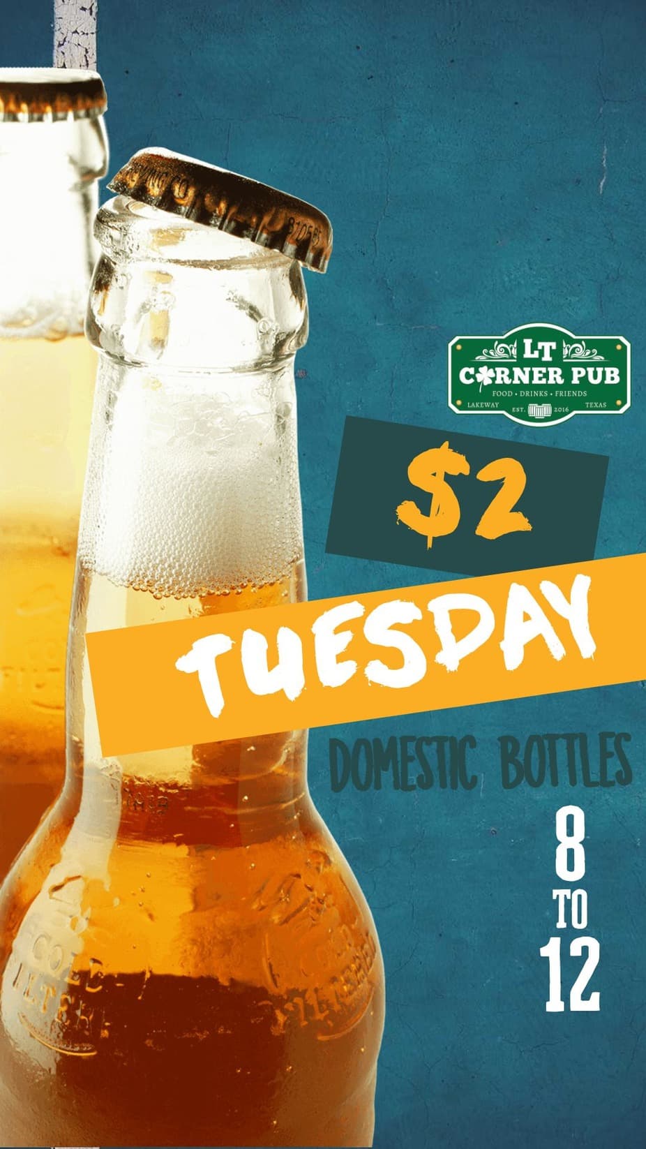 $2 TUESDAY